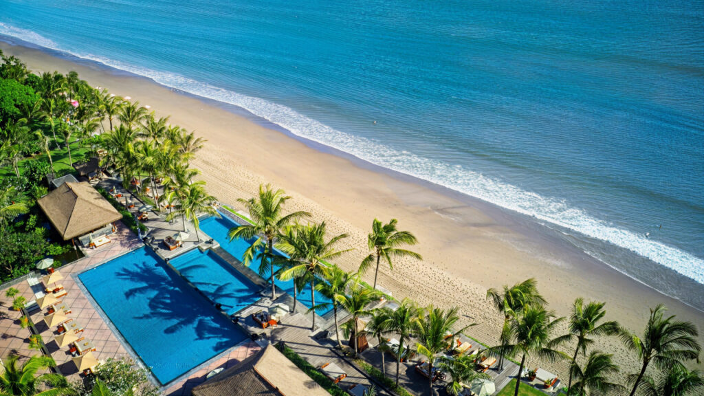 Luxury resort overlooking in Seminyak Beach