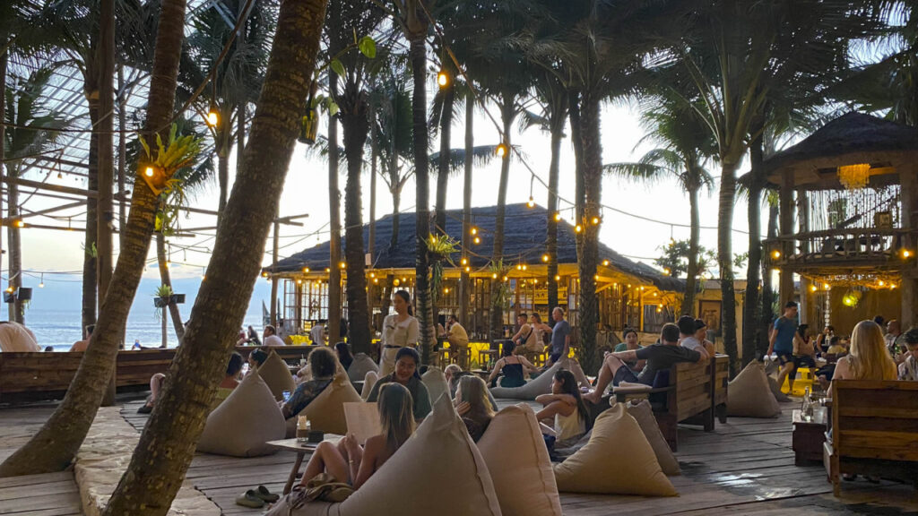 Outdoor nightlife venue inCanggu Bali