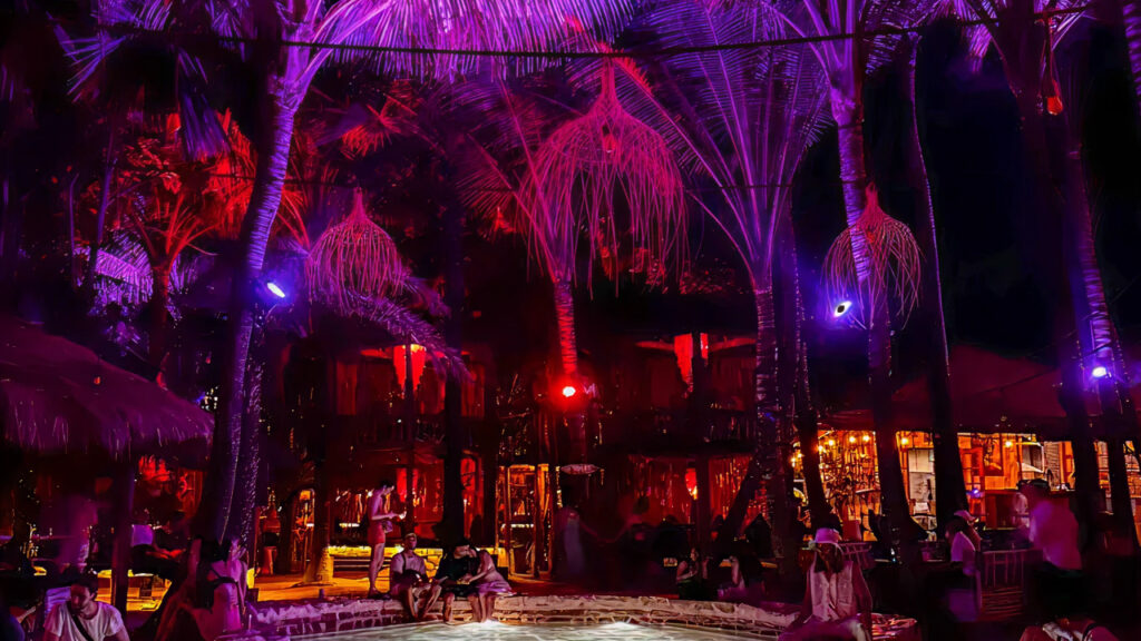 Nightlife scene in Canggu Bali