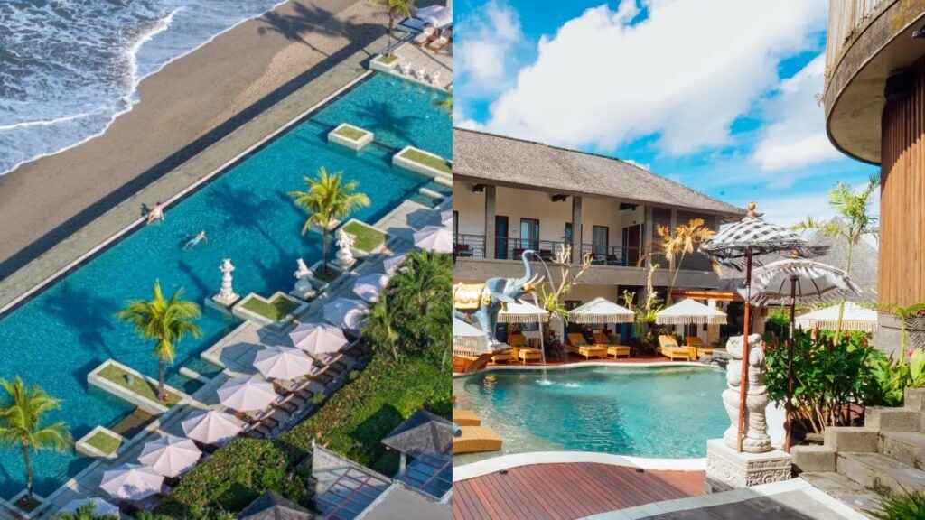 Luxury resort and private villa accommodation in Bali