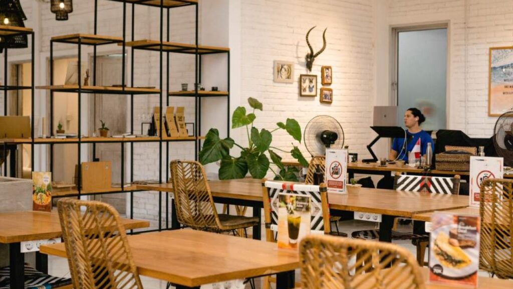 Tropical Nomad coworking space in Bali